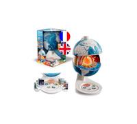 Canal Toys - So Science - Globe Exploration Interactif - 6 Ans+ - COS 003FR | Quiz Sonores sur la Géographie et les Cultures du Monde - 3D - Jeu Éducatif Immersif STEM - Idée Cadeau Fille Garçon - FR/EN