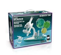 Canal Toys - So Science - Microscope Édition Labo pour Enfant dès 8 Ans - Zoom 100x à 1600x - Support Smartphone - 12 Lames et Accessoires - Kit STEM Éducatif et Scientifique - FR/en - COS 004FR