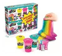 CANAL TOYS - SO SLIME DIY - Pack de 6 Slime Shakers - Cosmic & Rainbow - Crée tes propres slimes !
