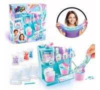 Canal Toys - SO SLIME DIY - Slime Ice Machine- Avec 1 machine, 3 sachets de slime parfumées, 3 colorants, des accessoires et décorations - SSC 310