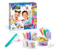 Canal Toys - So Slime - Kit de 10 Slimes à Personnaliser - 6 Ans+ - SSC 184 | Plus de 100 Combinaisons - Préparation sans Colle - Mélange et Décore - Accessoires Inclus - Idée Cadeau Créative Enfant