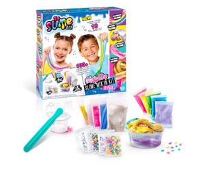 Canal Toys - So Slime - Kit de 10 Slimes à Personnaliser - 6 Ans+ - SSC 184 | Plus de 100 Combinaisons - Préparation sans Colle - Mélange et Décore - Accessoires Inclus - Idée Cadeau Créative Enfant