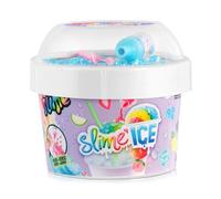 Canal Toys - So Slime DIY - Pot de Slime Ice avec Colorant parfumé, 1 cuillère et décorations - SSC299