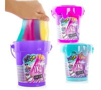 Canal Toys - So Slime - Seau Géant 1 kg - 4 Couleurs à Mélanger, Étirer & Tordre - Slime Prêt à l’Emploi - Non Toxique - Sans Colle - Loisir Créatif & Activité Manuelle - Seau & Couvercle - SSC 122U