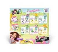 Canal Toys - So Slime - Slime Flower Mini Jardin - Crée Ton Univers Floral avec tes Créations Colorées et Parfumées - Idée Cadeau Enfant 6 Ans+ - Loisir Créatif Imagination - SSC 419