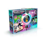 Kit de création vidéo avec rotation 360° et anneau lumineux LED multicolore - Canal Toys