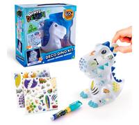 Canal Toys Style 4 Ever - Figurine Dinosaure à Décorer Vinyl Design - Tirelire Phosphorescente - OFG 238 Vert