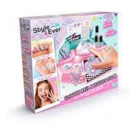 Canal Toys - Style 4 Ever - Jouet Bar à Ongles et Tatouages - Créer ton Propre Style avec ton Institut de Beauté Miniature - Idée Cadeau Enfant 8 Ans + - Loisir Créatif - Imagination - OFG 345