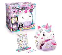 Canal Toys - Style 4 ever - Lampe Licorne DIY - Veilleuse LED à personnaliser avec feutres, stickers et strass + Tiroir secret - Idéal déco chambre & cadeau enfant dès 6 ans - OFG 301