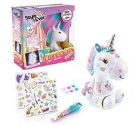 Canal Toys - Style 4 Ever - Licorne à Customiser pour Enfants - Idée Cadeau Enfant 6 Ans+ - Activité Manuelle - Loisirs Créatif - Licorne Tirelire - Brille dans Le Noir - 60 Stickers - OFG 106