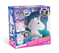 Figurine à décorer - Canal Toys - Licorne Cosmique DIY Lumineuse - Édition Collector - Stickers et Strass inclus