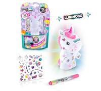 Canal Toys - Style 4 Ever - Licorne Lumineuse à Décorer - 6 Ans + - OFG 267 | Mini Deco DIY - 4 Figurines à Collectionner - 35 Stickers - Loisir Créatif - Idée Cadeau Enfant Fille Garçon