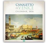 Canaletto à Venise 2026 - Calendrier original Flame Tree Publishing [Calendrier]