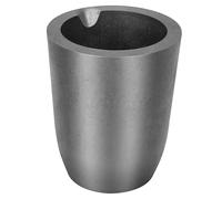 CANALHOUT Creuset en graphite en carbure de silicium #N8 de 8 kg avec bec verseur, creusets pour faire fondre le métal, résister à des températures élevées de 1800 ℃ (1 800 °C), fonte de fonte