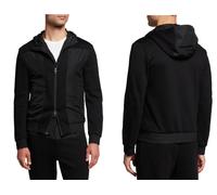 CANALI Black Edition Veste À Capuche Hi-tech Tonale Jersey Zip