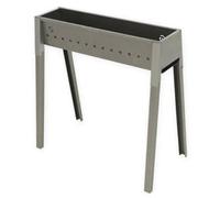 Canalina Torino Brochettes de charbon et arrosticini en fer de 50 cm