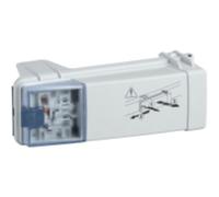 Canalis Kb - Connecteur Dérivation 16a - Fusible Nf 8.5x31.5 Sélec. De Ph (kbc16dcf21)