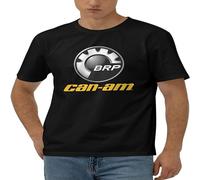 Canam Brp Moto Cotton Men Gym T-Shirts Custom Anime Men Shirt Black S