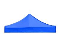 CanAmendements-Couverture supérieure de gril Oxford, 3x3m, bleu, pliable, anti-UV, anti-pluie, pare-soleil