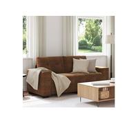 Canapé loveseat Marron 140 cm en simili cuir