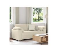 CanapA dangle droit fixe moment 2 places en Lin lin