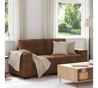 Canapé loveseat Marron 140 cm en simili cuir