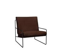 Canapé 1 Place Ferm Living Desert Pure Bouclé/ Noir/ Châtaigne