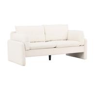 Canapé 2 Places Bouclette Vindel 184cm Blanc blanc