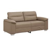 Vidaxl Canapé 2 Places Cappuccino 140 Cm Similicuir