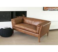 Canapé 2 places cuir Hamar