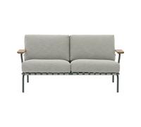 Muuto Settle Outdoor Canapé 2 Places Tissage Côtelé 2/ Vert Foncé