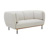 Canapé ""Isée"" 2 places gris souris - Atmosphera Créateur d'intérieur