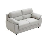 Canapé 2 places en tissu beige MANOA