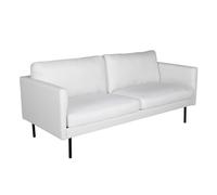 Canapé 2 Places en Tissu "Zoom" 180cm Beige Clair