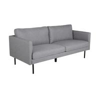 Canapé 2 Places en Tissu "Zoom" 180cm Gris