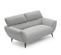 Canapé 2 places en Velours Côtelé "Genny" 146cm Gris