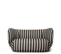 Canapé 2 Places Ferm Living Rico, Coloris Sable Louisiane/ Noir