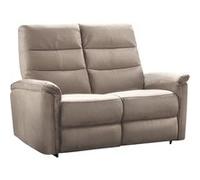 Canapé 2 places fixe en tissu polyester gris - RHODAY - ALTOBUY Gris