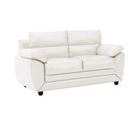 Canapé 2 places MANOA en simili - Blanc