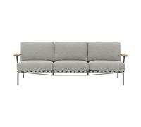 Muuto Settle Outdoor Canapé 3 Places Tissage Côtelé 2/ Vert Foncé
