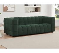 Canapé 3 places en tissu bouclette vert LERICI de Pascal Morabito