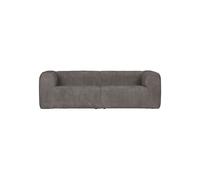 Canapé 3 places en tissu taupe Bean