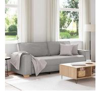 vidaXL Canapé 3 places Gris nuage 180 cm Tissu