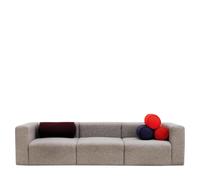 Canapé 3 places Mags 268,5x95,5x67cm legs black stained pinewood
