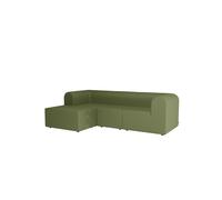 Canapé 3 Places Paradigm avec Pouf Côté Gauche N68303-Nobel68303