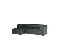 Canapé 3 Places Paradigm avec Pouf Gauche H166-Hallingdal166