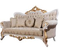 Canapé 3 places style baroque 225 x 85 x 108 cm JVmoebel