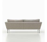 Canapé 3 places Suita Classic base powder-coated die-cast aluminium