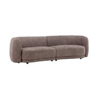 Canapé 3 Places Tissu Bou ielo" 268cm Marron