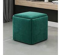 Canapé 5 en 1 empilable tabouret Combo respirant en daim repose-pieds Ottomans pour la maison Creative Cube Assise Solution